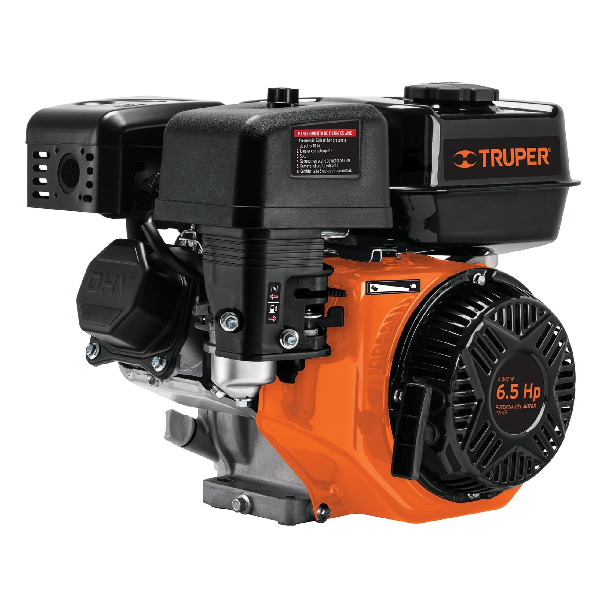 Motor Multiuso a Gasolina 212 CC Capacidad 3.6 L Trab Pesado